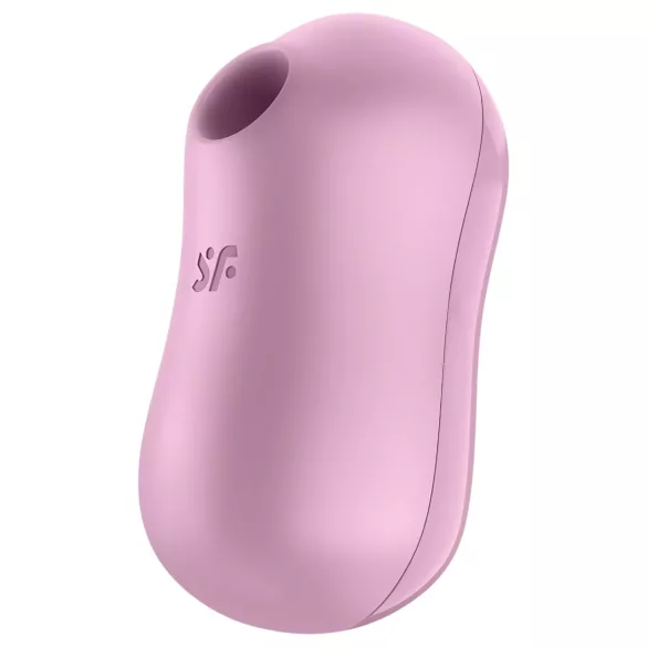 Satisfyer Cotton Candy - stimulateur clitoridien à ondes - rechargeable - violet