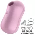 Satisfyer Cotton Candy - stimulateur clitoridien à ondes - rechargeable - violet