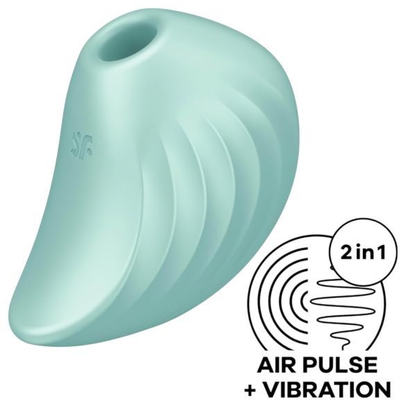 Satisfyer Pearl Diver - stimulateur de clitoris à vagues d'air (menthe)