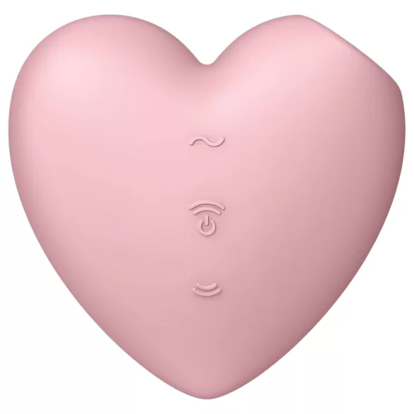 Satisfyer Cutie Heart - stimulateur clitoridien à ondes d'air rechargeable