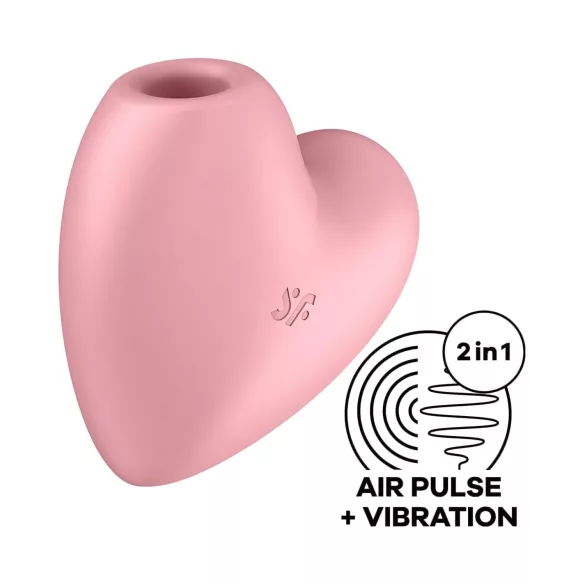 Satisfyer Cutie Heart - stimulateur clitoridien à ondes d'air rechargeable