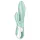 Satisfyer Air Pump Bunny 5 - Vibrateur gonflable contrôlé par application (menthe)