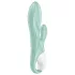 Satisfyer Air Pump Bunny 5 - Vibrateur gonflable contrôlé par application (menthe)