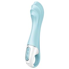   Satisfyer - Vibromasseur à air pulsé connecté - silicone bleu