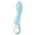 Satisfyer - Vibromasseur à air pulsé connecté - silicone bleu