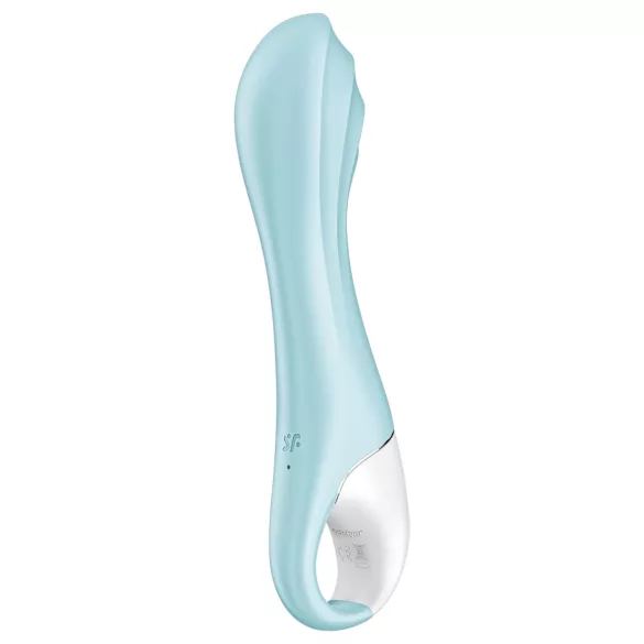 Satisfyer - Vibromasseur à air pulsé connecté - silicone bleu