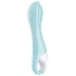 Satisfyer - Vibromasseur à air pulsé connecté - silicone bleu