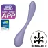 Satisfyer G-Spot Flex 5 - Vibromasseur point G connecté (violet)