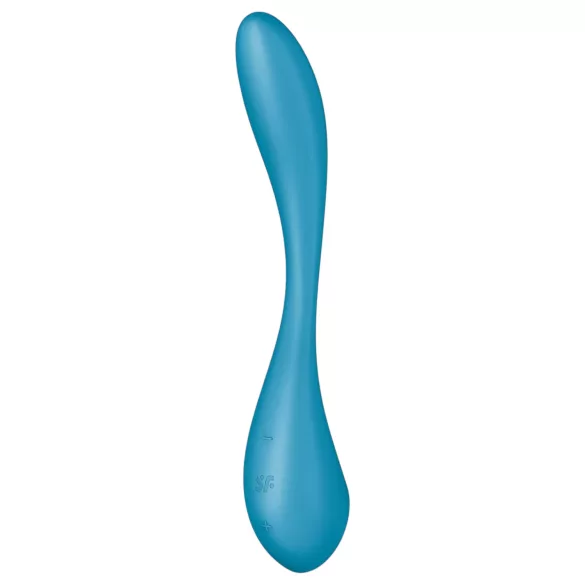 Satisfyer - Vibrateur point G flexible connecté - silicone vert