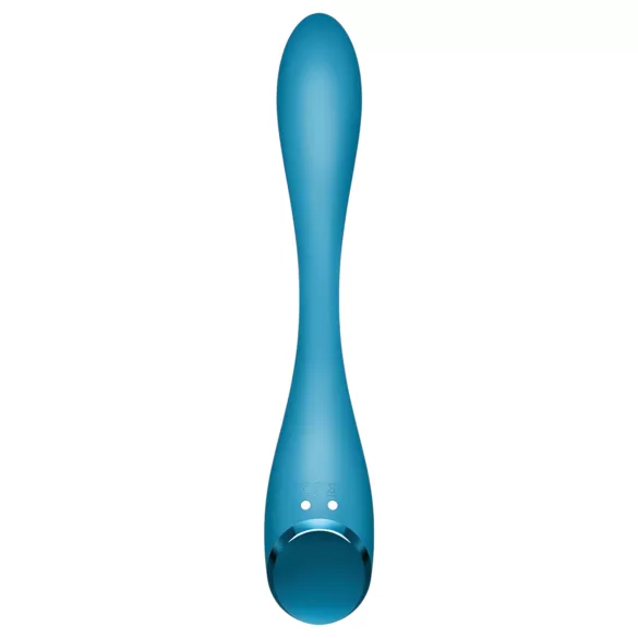 Satisfyer - Vibrateur point G flexible connecté - silicone vert