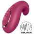 Satisfyer Dipping Delight - Vibrateur Clitoridien Rechargeable (Rouge)