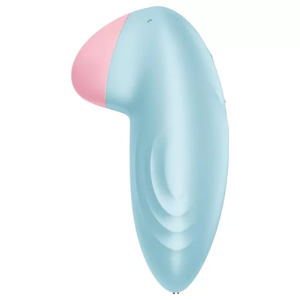 Satisfyer Tropical Tip - stimulateur clitoridien connecté - silicone bleu
