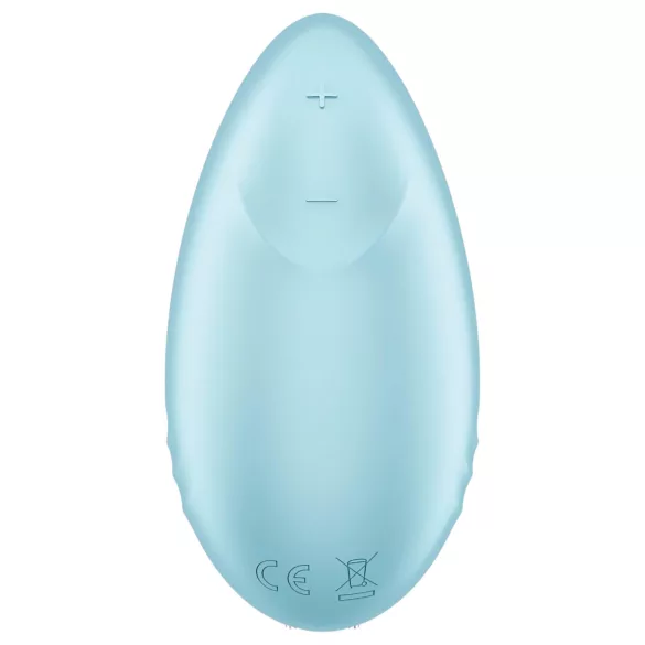Satisfyer Tropical Tip - stimulateur clitoridien connecté - silicone bleu
