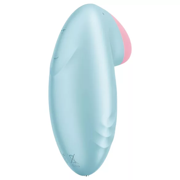 Satisfyer Tropical Tip - stimulateur clitoridien connecté - silicone bleu