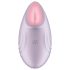 Satisfyer - Vibromasseur clitoridien connecté - silicone violet
