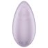 Satisfyer - Vibromasseur clitoridien connecté - silicone violet