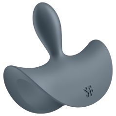Satisfyer - plug anal vibrant débutant - silicone gris