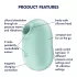 Satisfyer Pro To Go 2 - stimulateur clitoridien à ondes pression - rechargeable