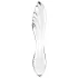 Satisfyer Dazzling Crystal 1 - godemichet double en verre - transparent