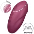 Satisfyer - Vibromasseur 2 en 1 et stimulateur clitoridien - Rouge