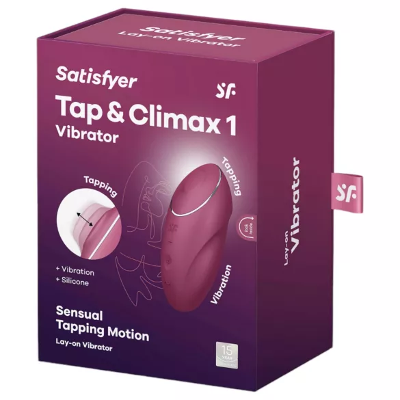 Satisfyer - Vibromasseur 2 en 1 et stimulateur clitoridien - Rouge