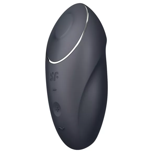Satisfyer - vibromasseur clitoridien 2en1 Tap & Climax 1 - noir