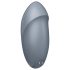 Satisfyer - Vibromasseur clitoridien 2en1 Tap & Climax 1 - silicone gris