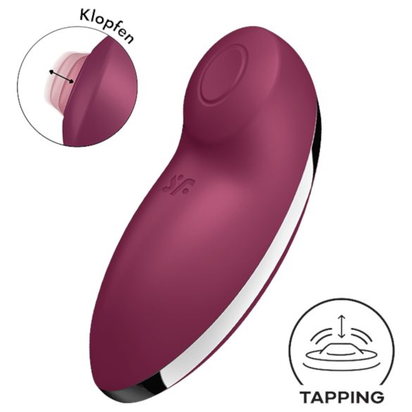 Satisfyer - Stimulateur clitoridien et vibromasseur 2 en 1 - rouge