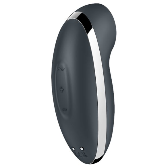 Satisfyer - Stimulateur clitoridien 2en1 vibrant - gris
