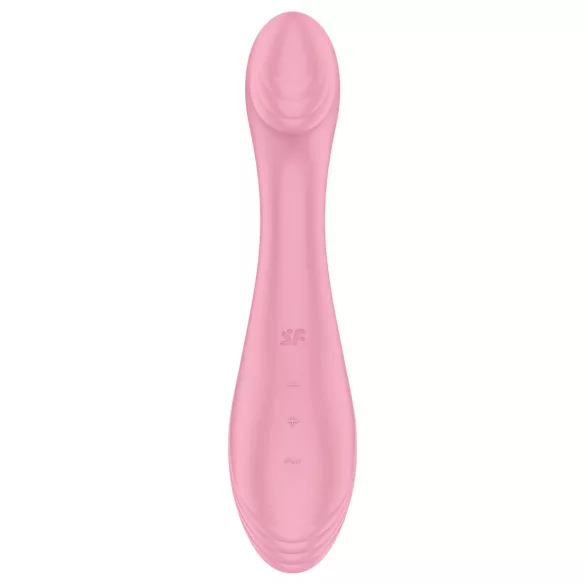 Satisfyer G-Force - vibromasseur point G rechargeable étanche - rose