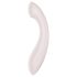 Satisfyer G-Force - vibromasseur point G rechargeable étanche - beige