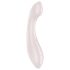 Satisfyer G-Force - vibromasseur point G rechargeable étanche - beige