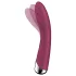 Satisfyer - vibromasseur point G à tête rotative - rouge