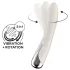 Satisfyer - vibromasseur point G tête rotative - beige