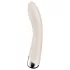 Satisfyer - vibromasseur point G tête rotative - beige