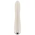 Satisfyer - vibromasseur point G tête rotative - beige