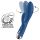 Satisfyer - vibromasseur rabbit rotation clitoridienne - bleu