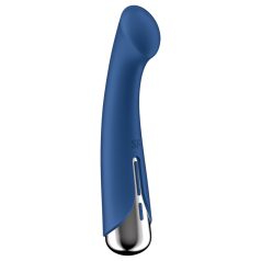   Satisfyer - vibromasseur point G rotatif - tête tournante - bleu