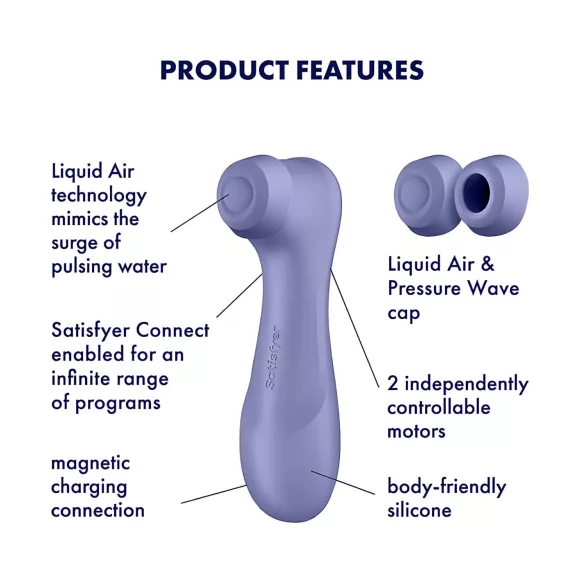 Satisfyer Pro 2 Gen3 - stimulateur clitoridien à ondes pulsées - violet
