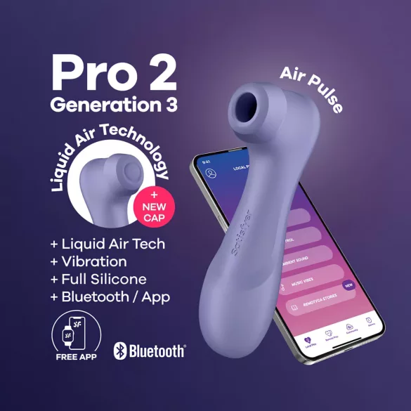 Satisfyer Pro 2 Gen3 - stimulateur clitoridien à ondes pulsées - violet