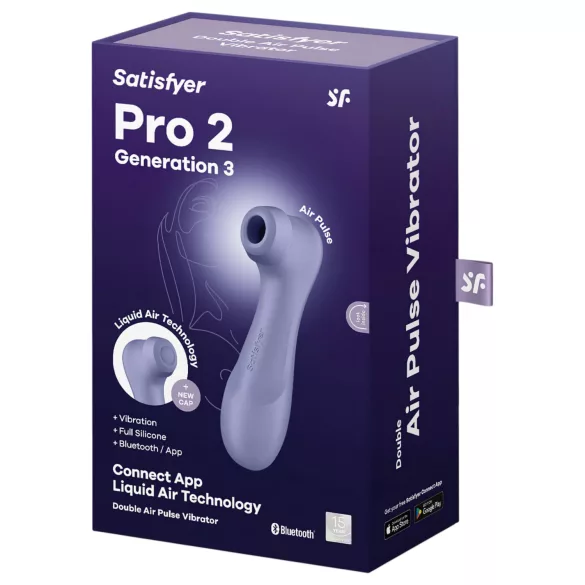 Satisfyer Pro 2 Gen3 - stimulateur clitoridien à ondes pulsées - violet