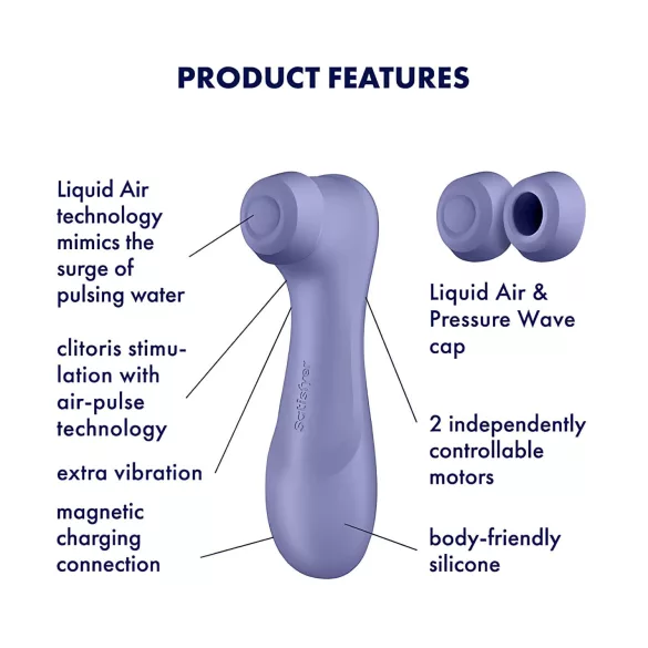 Satisfyer Pro 2 Gen3 - stimulateur clitoridien à ondes d’air rechargeable