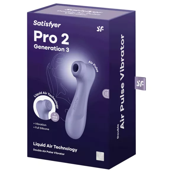 Satisfyer Pro 2 Gen3 - stimulateur clitoridien à ondes d’air rechargeable
