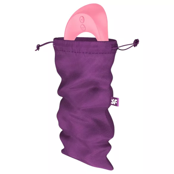 Satisfyer - pochette de rangement discrète - taille moyenne - violet