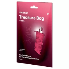   Satisfyer - pochette de rangement discrète L - grande taille - rose