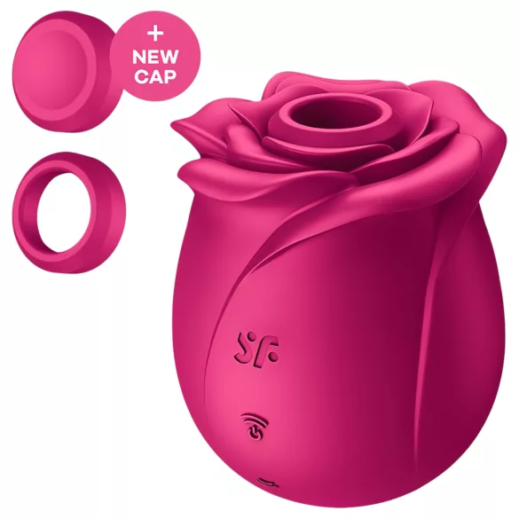 Satisfyer Pro 2 Classic Blossom - stimulateur clitoridien à ondes d'air - rouge