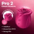 Satisfyer Pro 2 Classic Blossom - stimulateur clitoridien à ondes d'air - rouge