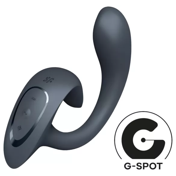 Satisfyer G for Goddess 1 - vibromasseur clitoridien et point G (gris)