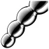 Satisfyer Star Force 1 - gode acier à boules - argent