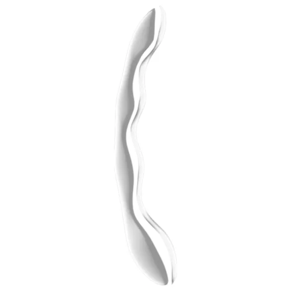 Satisfyer Cosmic Crest 2 - gode ondulé acier inoxydable - argent